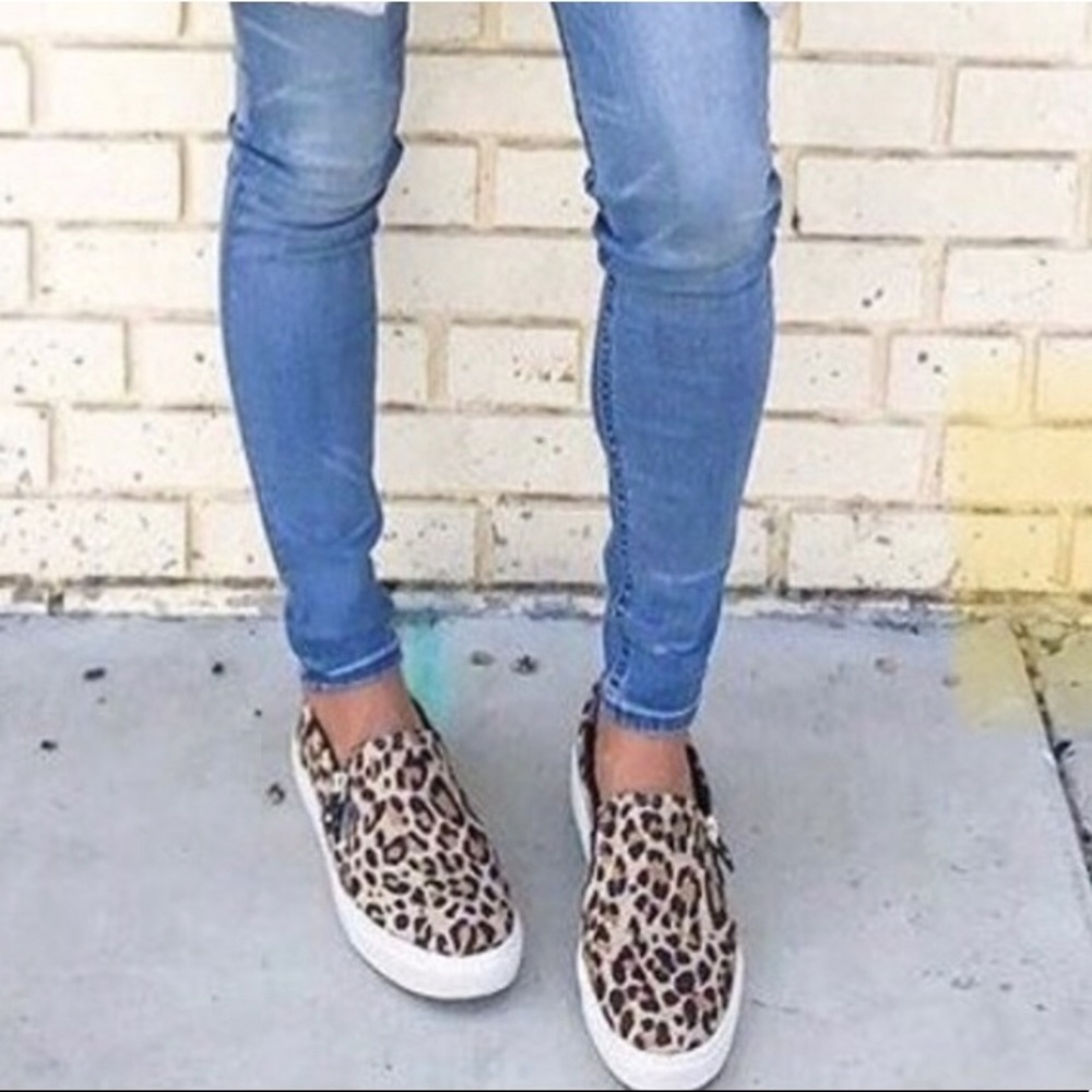 Leopard Dr. Scholl’s No Chill Slip On Sneaker